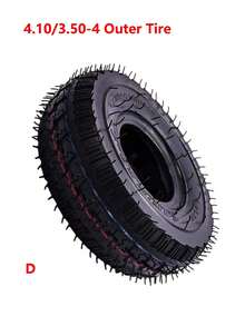 4.10/3.50-4 Inner & Outer Tire 410/350-4 Pneumatic Electric Scooter Tire, Cart Accessories - 4.10/3.50-4 - View 32