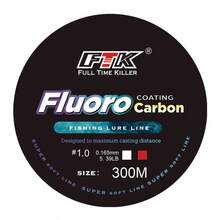 FTK 300m Fishing Monofilament Carp Fishing Line Nylon - Grey - View 16