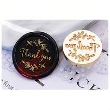 1pc/6pcs Wax Seal Stamps, Brass Wax Seal Stamp Head, Suitable For Wedding Invitations, Gift Packaging, Envelopes, Christmas Cards - Phrases Set - View 13