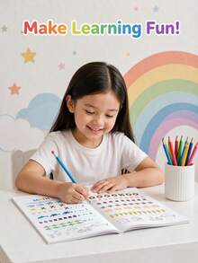 64 Pages 0-10 Addition And Subtraction Math Workbook, Preschool Math Practice Book With Picture-Based Formula Decomposition Calculations, Interesting Arithmetic Problem Book Suitable For 3-8 Year Old - Multicolor - View 5