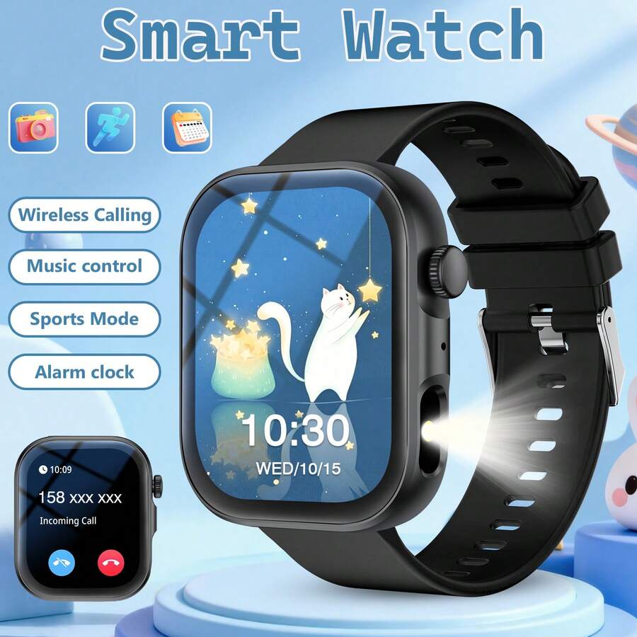 2026 New Popular Kids Best Gift, Kids Smart Watch, Kids Game Watch, 1.83 Inch Touch Screen - Multicolor - View 1