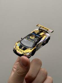 Hobi Model Koleksi Lamborghini Huracán GT3 EVO2 DTM 2025 #19 / Porsche 911 GT3 R24H Le Mans 2024 #91 Skala 1:64, Hadiah Halloween, Natal, Ulang Tahun - MultiWarna - View 2
