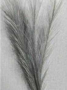 5/15pcs Artificial Reed Grass, Fluffy Faux Flowers, Artificial Reeds, Suitable For Home Farmhouse Decor, Bohemian Style Decor, Faux Flower Artificial Reed Decor, Vase Filler, Room Decor, Wedding Centerpiece Decor, Birthday Graduation Gift, Home Decor Vase Glass Vase - Multiple Styles - View 14