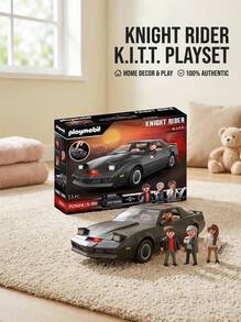 Playmobil Knight Rider Knight Rider - K.I.T.T. BOYS FIRST 70924 - Multicolor - View 1
