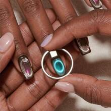 Alat Magnet Manikur Prancis Berongga 3D, Magnet Kuku Mata Kucing Mengkilap Tinggi, Aksesori Kuku Mudah Digunakan, Cocok untuk Salon dan Penggemar DIY, Dapat Menciptakan Garis Prancis yang Presisi dan Efek Berbentuk Mata untuk Kuku Pendek Persegi, Almond, dan Oval - MultiWarna - View 1