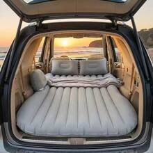 Inflatable Car Mattress, Car Air Bed, Suitable For Back Seat Sleeping, Outdoor Camping, Picnic, Travel Seat Bed, Men's Car Accessories. Suitable For SUV Models, Travel, Camping Car Rear Seat Sleeping - A - View 4