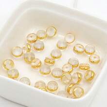 50pcs Silicone Earring Backs, Suitable For Stud/Dangle Earrings, Locking Secure Earring Backs, Suitable For Heavier Earrings, Non-Irritating Low-Allergenic Soft Transparent Earring Backs Replacement - Gold - View 2