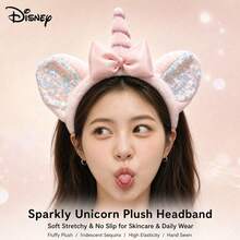 Hasbro 1pc Monsters UniversitySequin Bow Headband Official Disney Accessory For Parks, Cosplay & Parties - One Size - View 2