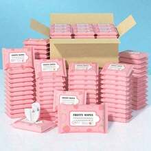 100pcs/50pcs/20pcs/10pcs [10pcs/Pack] Mini Portable Shoe Wipes, Suitable For Home Cleaning, Shoe Wipes, Kitchen Degreasing Wipes - Multicolor - View 1