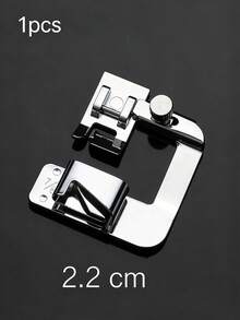 1pc Iron Alloy Sewing Machine Presser Foot, Home Sewing Machine Presser Foot Bracket, Sewing Machine Presser Foot Accessory, Adjustable Width - Hemming Presser Foot - View 14