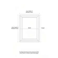 Zipper Style Window Mosquito Screen, Gray Mesh With Black Edging, Customized Fly Screen Suitable For Balancing Windows, Easy To Install Insect Protection Net - Grey Mesh With Black Trim and Center Zipper - View 6