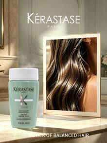 Kérastase Specifique Bain Divalent 洗髮精 80ml，適用於油性頭皮與乾枯髮尾的平衡洗髮精，深層清潔與控油，旅行裝 - 洗髮水 - 查看 2
