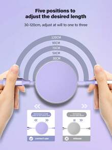 Durcord Kabel Pengisi Daya Cepat 3-in-1 & Kabel Tarik Satu-Tiga 120W, Pengisi Daya Mobil, Kompatibel dengan Merek Utama Seperti /, dan Terintegrasi dengan Antarmuka IOS/Android/Type-C - Pengisi Daya Portabel Cepat dan Aman untuk Ponsel, Tablet, dan Laptop - MultiWarna - View 10