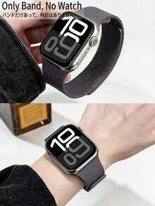 Huastonband 星空石灰色矽膠手錶錶帶，相容 Series 12/SE3/S11/S10/S9/S8/S7/S6/S4 Ultra4，適用 38/40/41/42/44/45/46/49mm 手錶，男女通用智慧手錶配件替換錶帶，新年/情人節女性配件，適合夏季海灘、派對、聚會、假期、萬聖節、聖誕節、新年禮物 - 灰色 - 查看 6