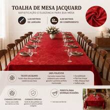 Tablecloths - Red - View 4