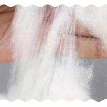 1pc Imitation Silk Filling Filter Snow Washable High Elastic Down Composite Lining Clothing Quilt Quilt Core Home Textile Use Silk Soft Clothing Home Textile Filling Flat Washable Polyester Imitation Silk - A - View 9