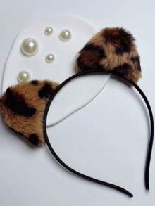 Cat Ear Headband Cute Hair Band For Going Out, Autumn/Winter Face Washing And Makeup Headband Hair Accessory - Multicolor - View 6