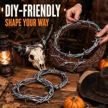 Realistic Wire Mesh, Halloween Plastic Wire Mesh Decoration Prop, Western Style Halloween Christmas Party Decor - View 2