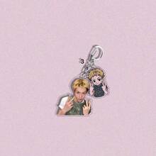 1pc Idol Support Keychain, Celebrity Merchandise Pendant Bag Keychain - Multicolor - View 4