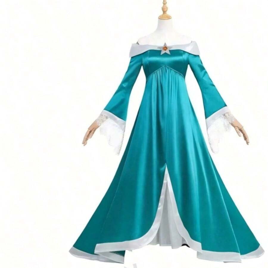 Kostum Role Play Gaun Putri Rosalina Galaxy Baru Eropa dan Amerika - MultiWarna - View 1