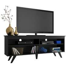 MADESA Television Stands & Entertainment Centers - Black - View 2