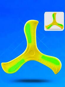 3pcs Boomerang, Soft 3-Blade Interactive Hand-Thrown Whirlwind , Halloween Gift, Christmas Gift - Multicolor - View 5
