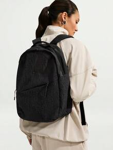 Nike 中性款 NK AURA BKPK-MTRL HO26 背包 IR0834-010 - 黑色 - 查看 1