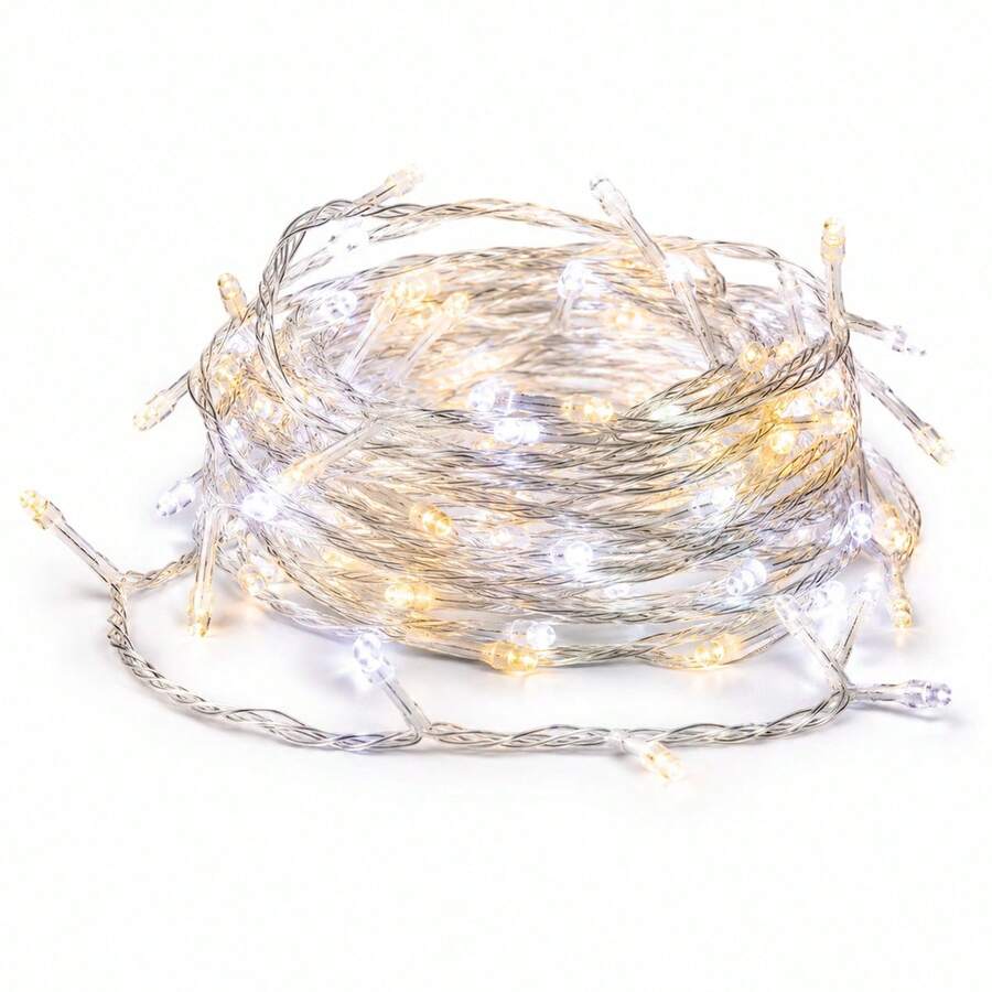 Klack Christmas String Lights 215 LED 3 M Warm And Cool White - EU F Type Plug(220-240V) - View 1