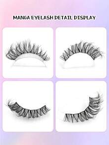 Asiteo 132Pcs D Curl Fluffy Messy Natural Look Cluster Eyelash Extension, 3D Volume Individual Lashes, Lightweight&Thick Lashes For Daily Use, DIY At Home, Suitable For Travel, Daily Wear For Beginners, Weddings, Dates, Parties, Festivals - D - View 4