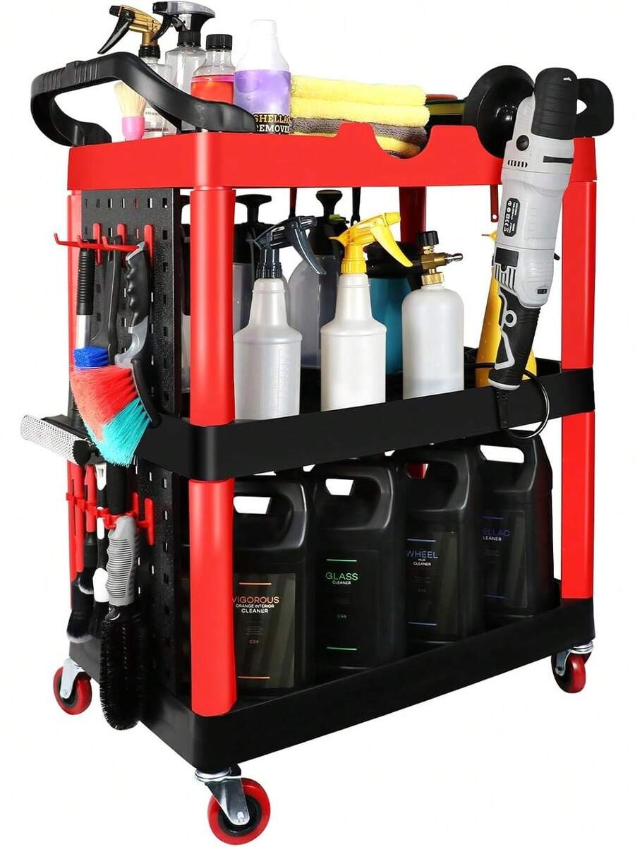 Cleaning Cart & Accessories - 1 - View 1