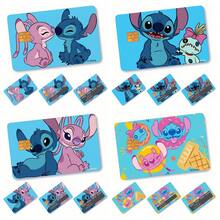 Disney Student Campus Meal Card Bus Subway Card Access Card DIY Decorative Stickers Waterproof Wear-Resistant Anti-Peeling Cartoon Peripheral Small Stickers - Multicolor - View 14
