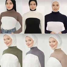 Women Long Sleeve Mock Neck Shirt Cutout Front Loose Fit Keyhole Basic Tee Solid Color Spring Summer Fall Winter Undershirt Outfit - Raglan Sleeve - View 6