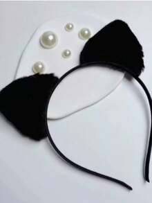 Cat Ear Headband Cute Hair Band For Going Out, Autumn/Winter Face Washing And Makeup Headband Hair Accessory - Multicolor - View 10