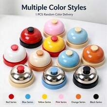 Push-Button Desktop Hand Bell, Board Game Buzzer, Classroom Interaction Bell, Pet Training Summoning Bell, Party Toy Restaurant Service Bell - View 2