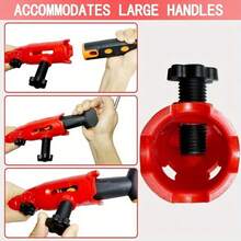 Multi-Angle Paint Brush Extension Pole Connector, Rotatable Brush Head Holder, Suitable For Paint Brushes, Rollers And Scrapers, Adjustable Extension Tool, Suitable For High Ceilings, Walls, Corners, Edges And Hard-To-Reach Areas, Painting And Home Renovation Tool - A - View 5