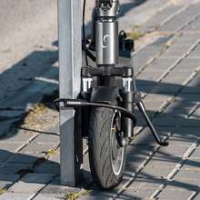 Candado de Cable para Bicicleta de 75 cm, Cable de Acero de 12 mm con 2 Llaves, Diseño Enrollable y Portátil para Bicicletas y Patinetes - Color default - Ver 4