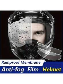 Motorcycle Helmet Anti-Fog Anti-Rain Lens - A - View 1