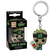 1pc Popular Movie 3-Star Juetan Bear Groot Series Chibi Keychain Pendant, Holiday Party Gift Choice Surprise Small Gift, Movie Anime Merchandise Gift, High Cost-Performance Item - Multicolor - View 10