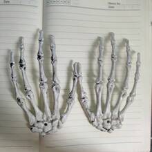 2Pcs/1 Pair Halloween Skeleton Hands, Suitable For Costume Party, Role Play Decoration, Strap-On Wings, Holiday Costume Props (Color/Style Randomly Shipped) - Multiple Styles - View 5