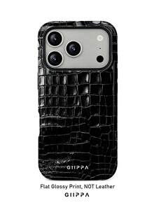 GIIPPA 1pc 2D Flat Print Snake Pattern Design Phone Case, Compatible With Phone 17 Pro Max, 16 Pro Max, 15 Pro Max, 14 Pro Max, Korean Style High-End Fashion Fun Phone Case, Suitable For 11/12/13/14/15/16 Pro Max Plus, Elegant Design For Men And Women, Perfect Gift For Girlfriend On Christmas, Valentine's Day, Easter, Wedding Season And Birthday! - Multicolor - View 1