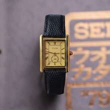 CILOA Men's Vintage Square Watch, Retro Classic Design, Suitable For Various Occasions, Perfect Holiday Gift - Gold - View 4