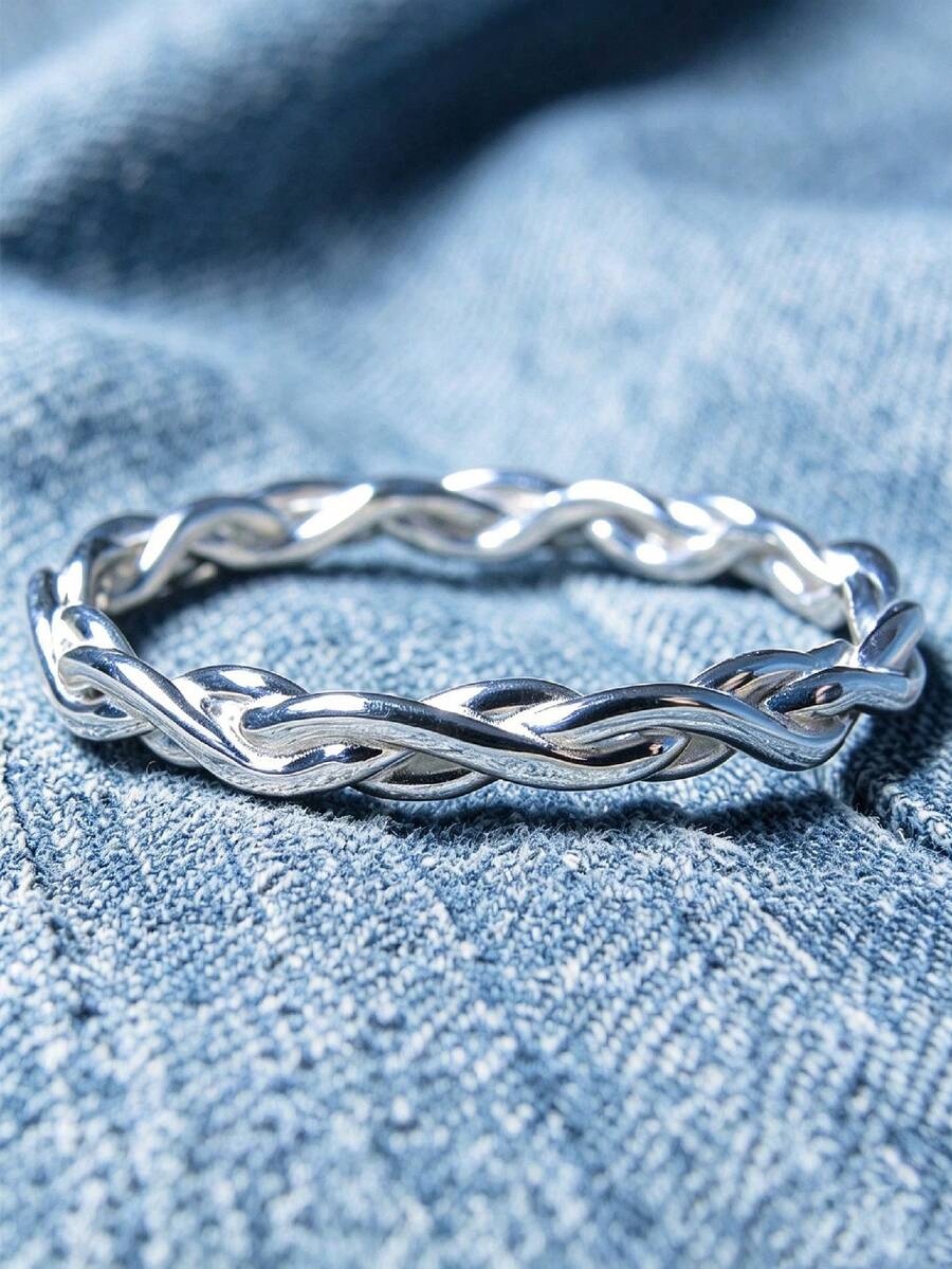 1 buah Cincin Elegan untuk Wanita, Perhiasan Pesta Pernikahan, Pertunangan, Hadiah Hari Valentine