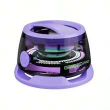 Outdoor Magnetic Bluetooth Speaker, Home Gift, Wireless Portable Mini Travel Stereo Speaker With RGB Lights And Phone Holder, Compatible With IOS - Multicolor - View 8