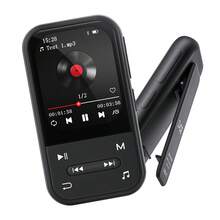 64GB MP3 Player, Bluetooth 5.3 Music Player With Clip, HiFi Sound Digital Music, Built-In HD Speaker, FM Radio, Voice Recorder, Earphones Included, MP3 Player For Kids - View 2