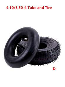 4.10/3.50-4 Inner & Outer Tire 410/350-4 Pneumatic Electric Scooter Tire, Cart Accessories - 4.10/3.50-4 - View 11