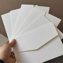 Sampul Undangan Pernikahan Lipat 3, Undangan Pertunangan, Ulang Tahun ke-15, Ulang Tahun Pernikahan, Pembaptisan, Amplop Undangan Minimalis, Undangan DIY, Undangan Ukuran 5*7 Inci, Undangan Saku, Undangan Kustom, Kartu Pernikahan, Kartu Undangan - Amplop undangan - View 5