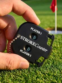 Portable Golf Shot Count Score Counter With Chain For Men And Women Golf Score Keeper For Travel Fall Home Decor Wedding Room Dorm Camping Birthday Gift Travel Daily Outdoor Back To School Essential Accessory - Multicolor - View 2