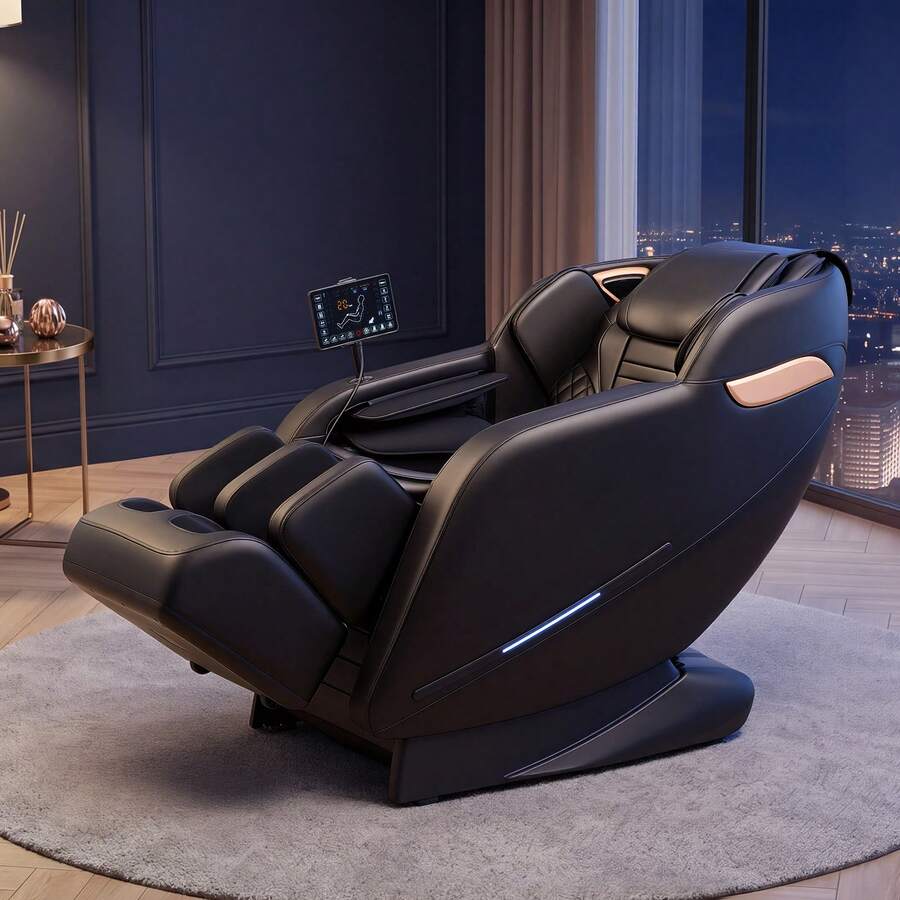 Massage Chair - Black - View 1