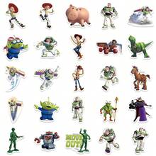Hasbro 50pcs Disney Toy Story Graffiti Stickers, Waterproof DIY Decorative Stickers For Phone - Multicolor - View 7