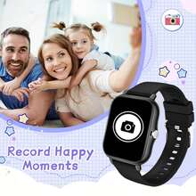 Nuevo Reloj Inteligente para Adolescentes y Niños, Inalámbrico, Podómetro, Calorías, Múltiples Modos Deportivos, Notificaciones de Mensajes y Llamadas, Compatible con Android/iOS, ¡Regalo Perfecto para Niños! - Ver 5